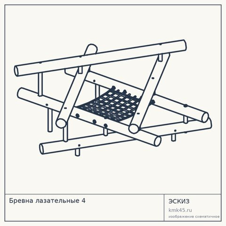 Бревна лазательные 4