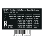 Динамометрическая отвёртка Kraftform Safe-Torque Speed Universal WERA 05075851001
