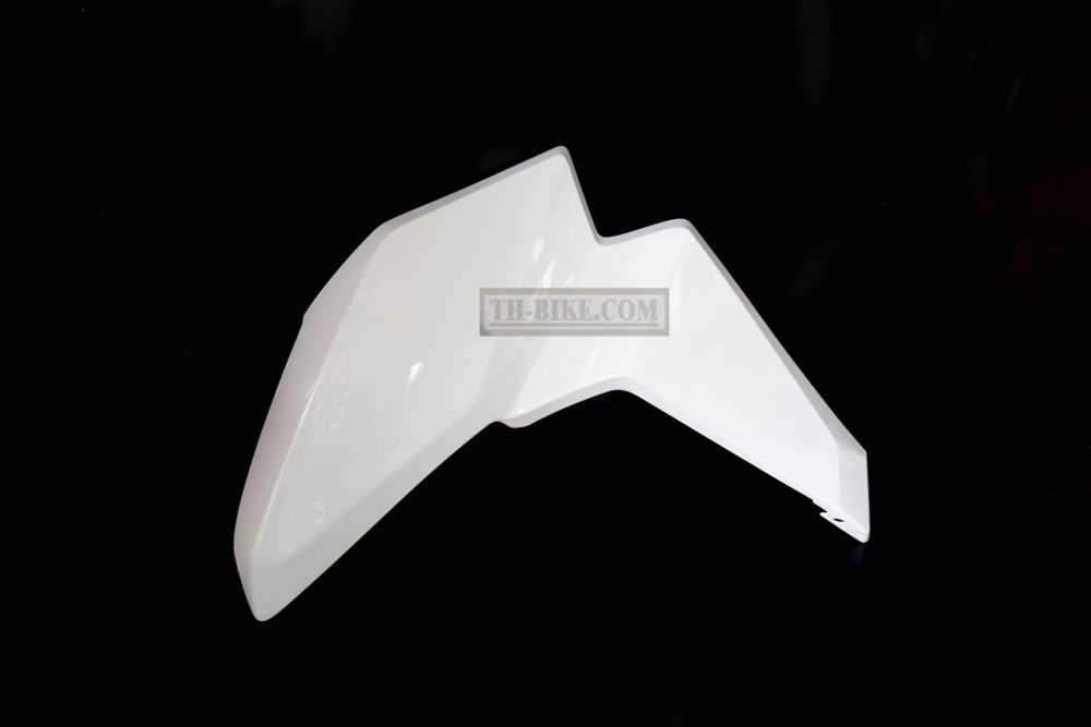 64311-MJE-D40ZH. SHROUD A, R. Without labels, NHA96P, Pearl Metalloid White. CB650F 2014-2016