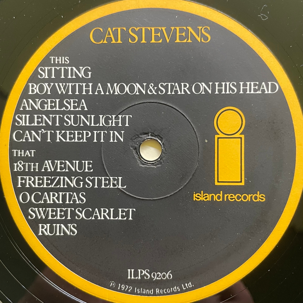 Cat Stevens - Catch Bull At Four (Англия 1972г.)