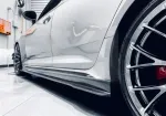 Карбоновые боковые юбки для AUDI RS4 A4 AVANT B9 2018-2020 Ауди аэродинамический обвес