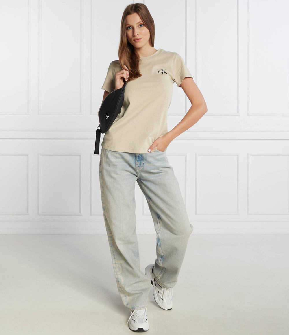Футболка 2-pack MONOGRAM CALVIN KLEIN JEANS - черный(J20J219734)