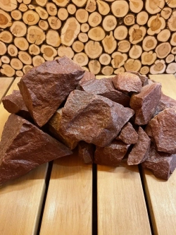 Камни для бани Малиновый кварцит