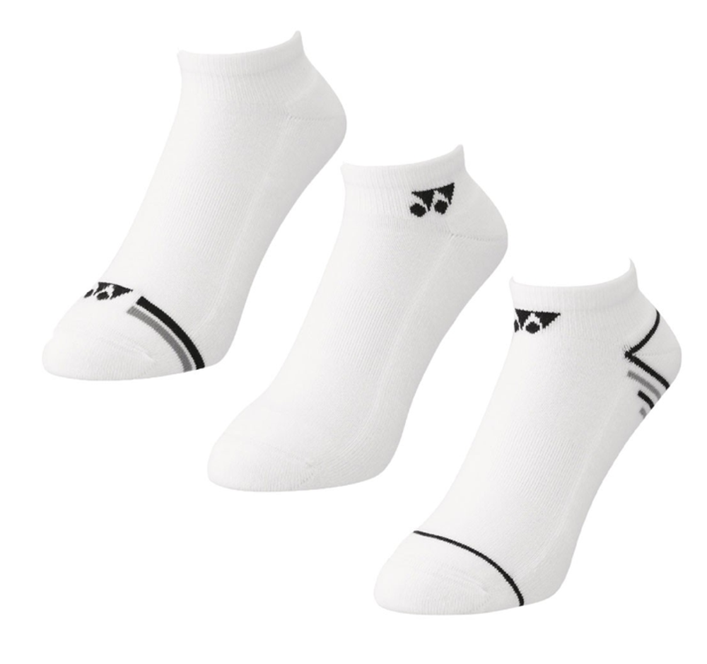 Теннисные носки Yonex Low Cut 3P - белый