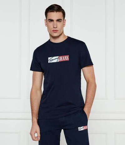 Футболка Tommy Jeans - темно-синий(DM0DM20365)