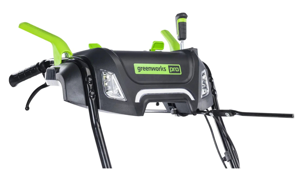 Самоходный снегоуборщик аккумуляторный Greenworks GD82ST56, 82V, 61 см, бесщеточный, без АКБ и ЗУ