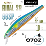 Воблер TsuYoki RIVAL SR 90SP (90мм, 10гр)