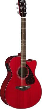 YAMAHA FSX800C RUBY RED//02 - Электроакустика