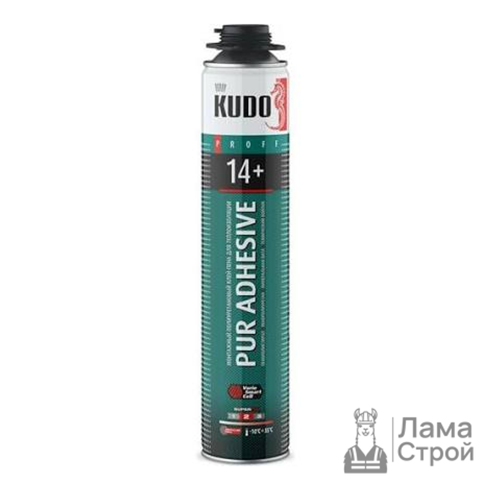 Пена клей профессиональная KUDO 14+ строительная, 850 мл