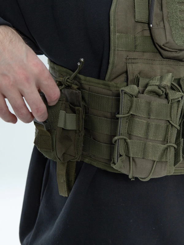 Жилет тактический Assault molle олива