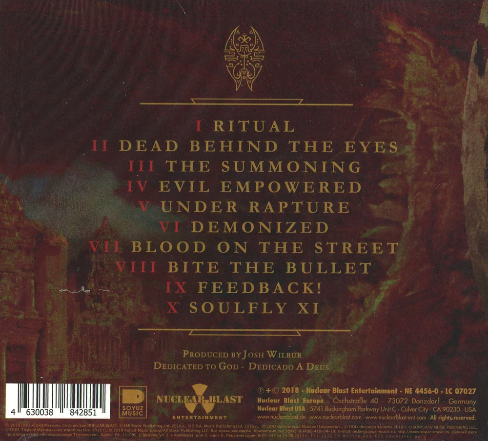 Soulfly / Ritual (RU)(CD)
