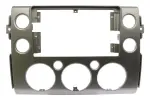 Магнитола для Toyota FJ Cruiser 2005-2022 (рамка серая) - Teyes CC4 монитор 12.3" 2K QLED + рамка 9, Android 14, Быстрейшая, Snapdragon 680, DSP, CarPlay, 4G SIM-слот