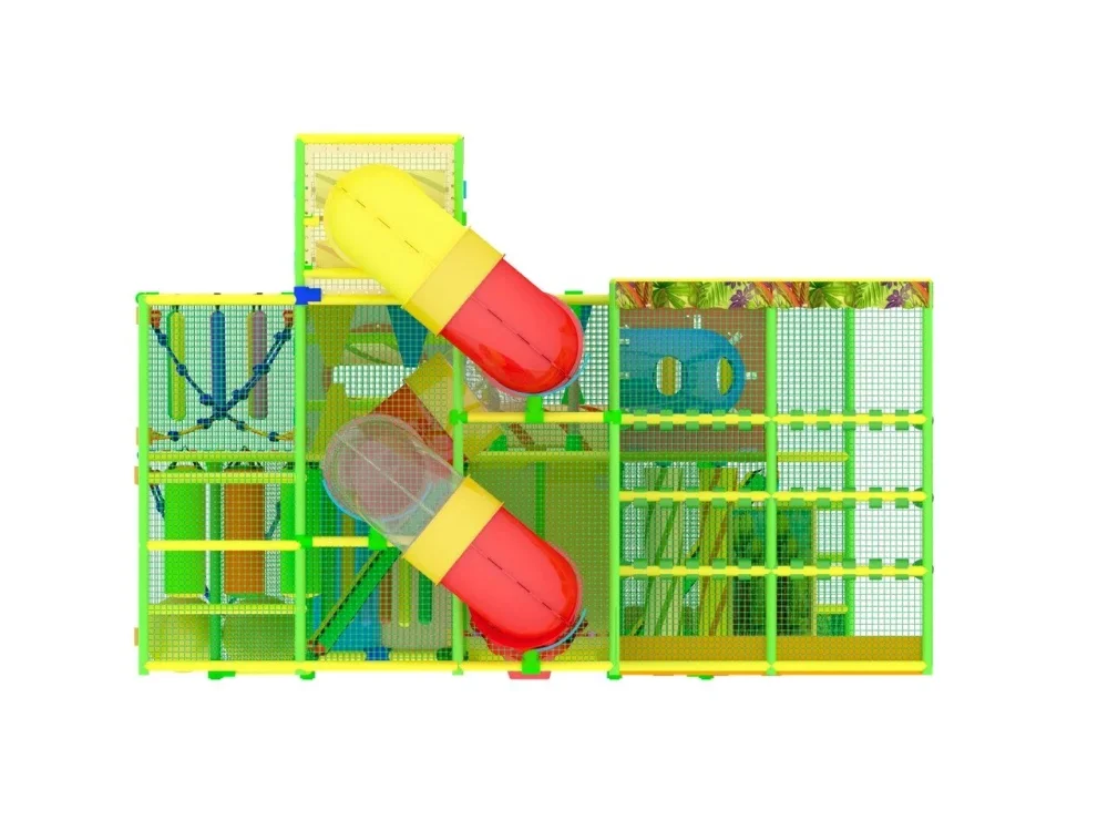 Лабиринт "Тропики" 75,64 м² (12,4*6,1*4,1 м)