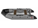 Лодка ПВХ X-River Rocky 355 НДВД + усиленное дно и баллон, красно-серый/фурнитура серая