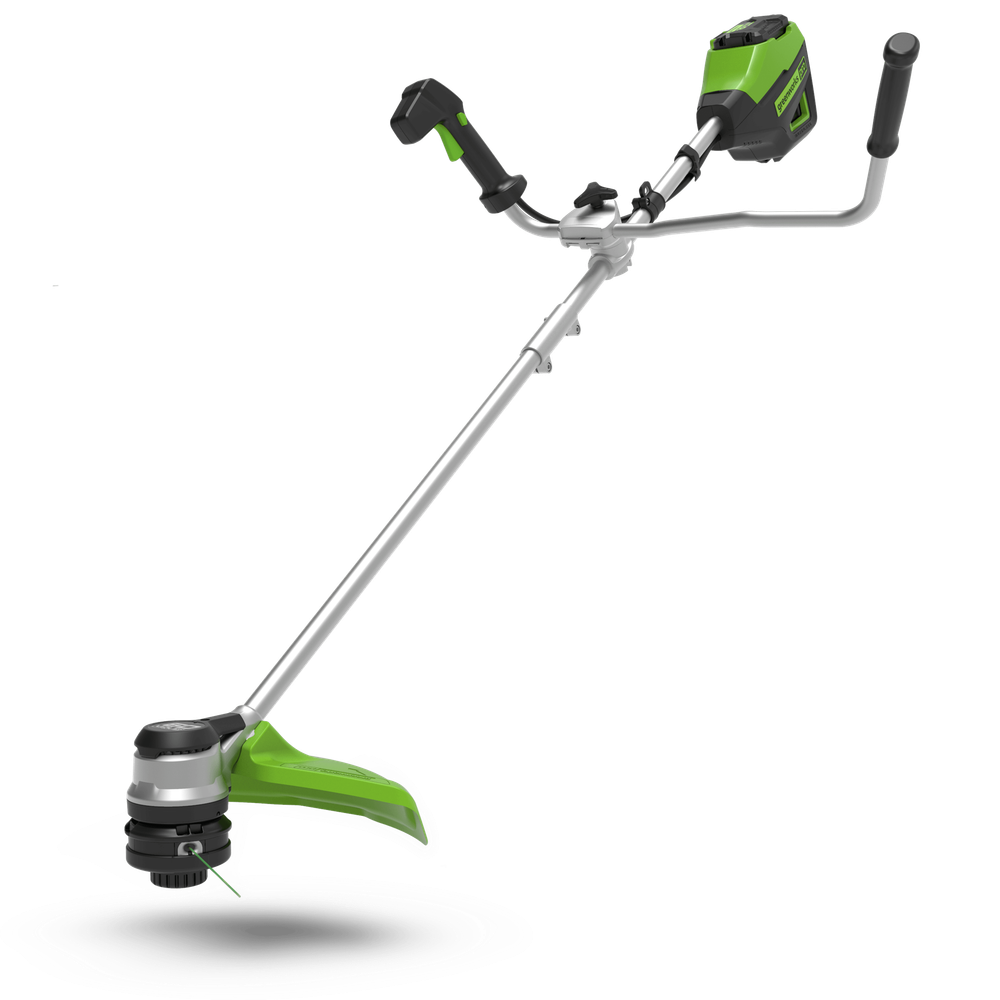 Аккумуляторный триммер Greenworks GD60BCBК5, 60v, 40 см, (2108407UG), с аккумулятором 5 А·ч и зарядным устройством