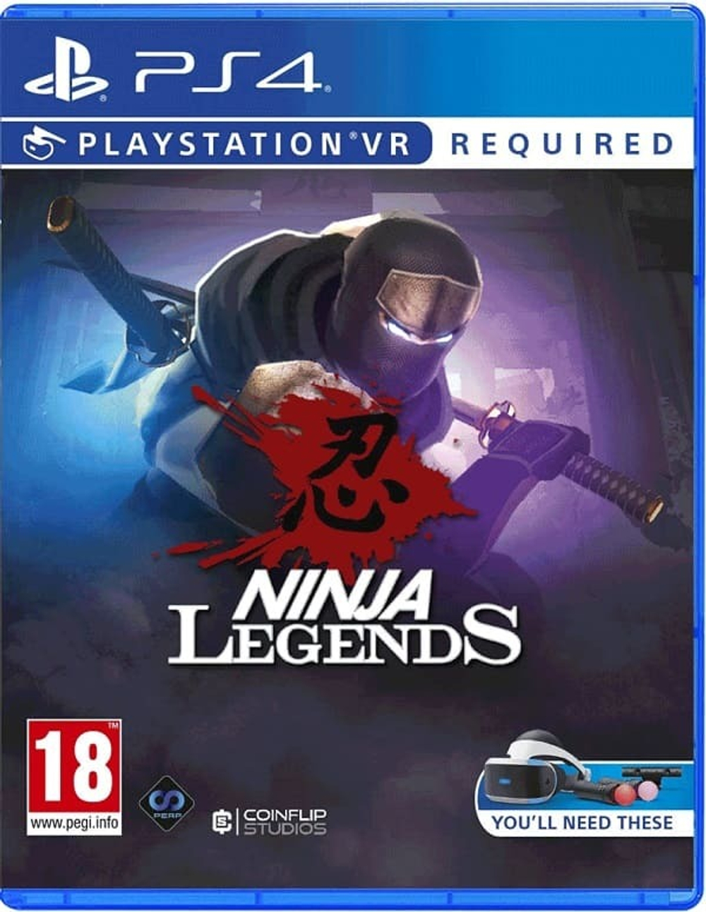 Ninja Legends (гарнитура PS VR обязательна) (диск для PS4, полностью на английском языке)