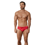 Красные мужские плавки-брифы Malibu Swimsuit Brief (Размер: M) (Цвет: красный)