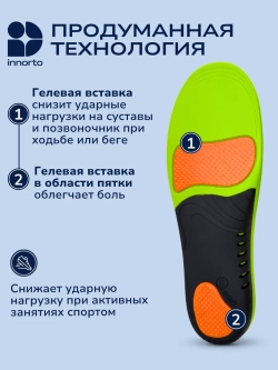 Стельки ортопедические от плоскостопия вальгусные