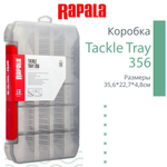 Коробка рыболовная Rapala Tackle Tray 356 Deep Half 6 секций