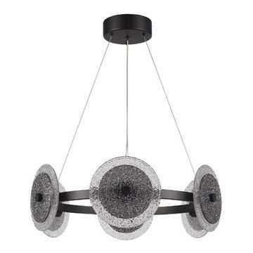 Подвесная люстра LED 34W 4000K SL6142.433.01 чёрный/дымчатый Alumno ST-Luce