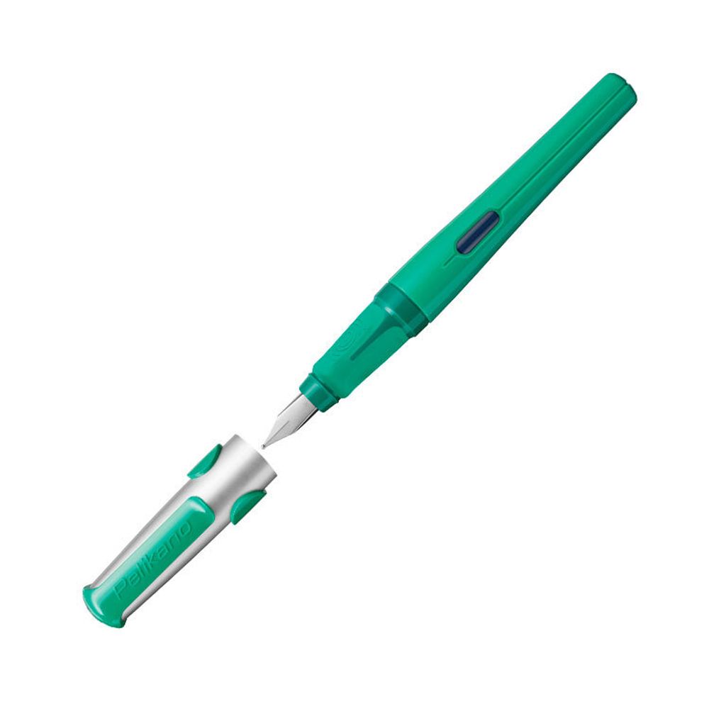 Перьевая ручка Pelikan School Pelikano зеленая с пером F (PL802963)