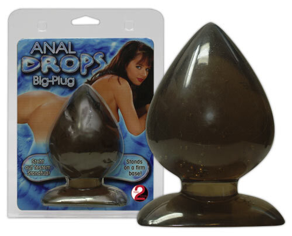 Анальная пробка каплевидной формы Anal Drops Big-Plug