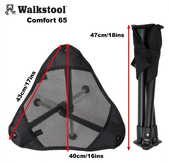 Табурет-тренога Walkstool Comfort 65, высота 65см