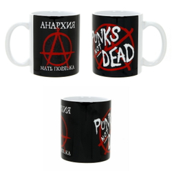 Кружка Punks not dead / Анархия мать порядка (282)