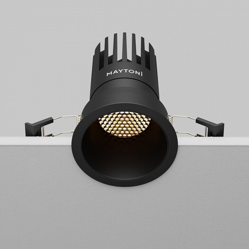 Встраиваемый светильник Maytoni Dip DL118-15W-2.7K-B