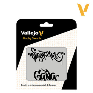 Hobby Stencils: Street Art Nº2