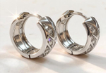 Ювелирные серьги из серебра 925 пробы