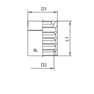 Муфта DN 20 1SN/2SC NEW