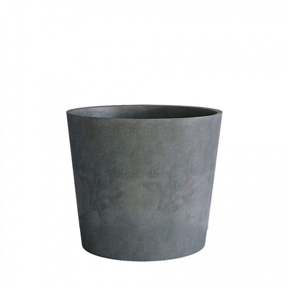 Кашпо CRATER SMOKEY BLUE D50 H75