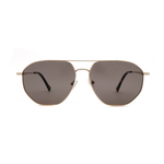 Очки Family Optic S4018 C1 многогранник золотые с коричневым