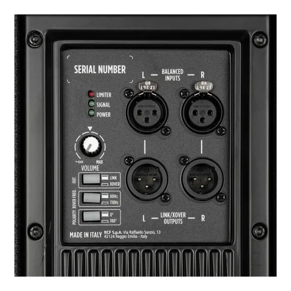 RCF SUB 708-AS MK3 Black