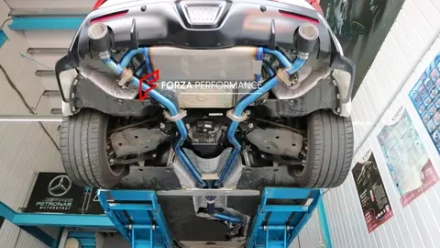 Выхлопная система с заслонками для Toyota Supra A90 3.0T