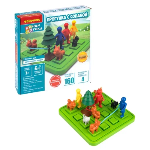 Игра логическая Прогулка с собакой