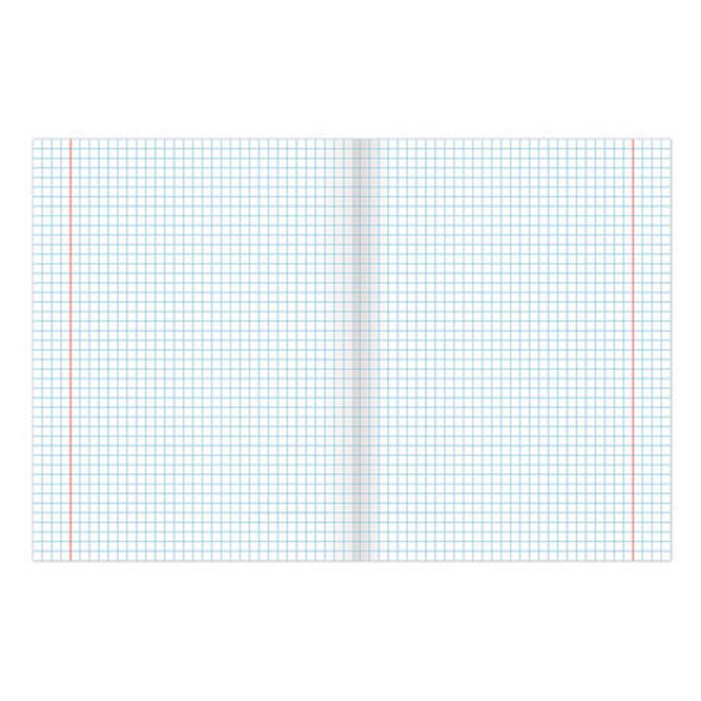 Тетрадь А5, 48 л., BRAUBERG, скоба, клетка, обложка картон, "Кот-Энтузиаст", 404365, 5шт