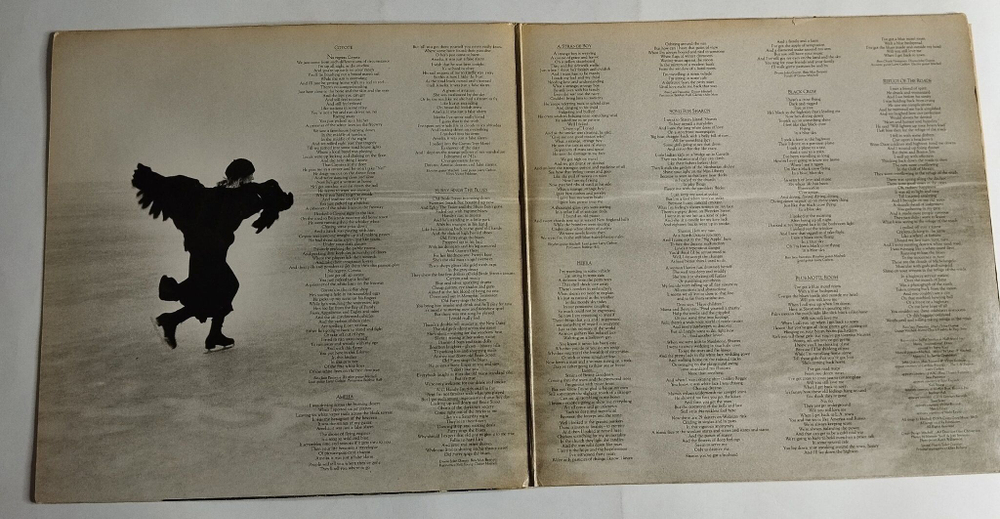 Винтажная виниловая пластинка LP Joni Mitchell Hejira (Germany 1976)