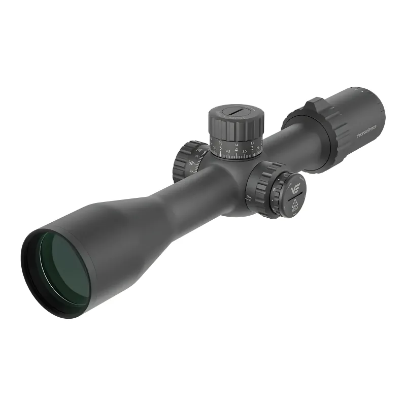 Прицел Vector Optics Tauron (Taurus) HD MIL 6-24x50 FFP PRS, SF,VTA-3 (MIL) - вид спереди сбоку