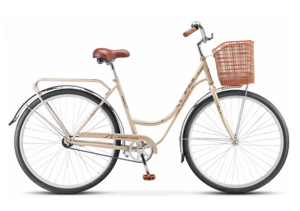 Велосипед 28" Stels Legenda-320  Светло бежевый КОРЗИНА