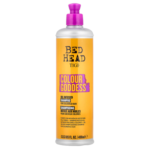 TIGI, Bed Head, Color Goddess™, шампунь с маслами, для окрашенных волос, 400 мл (13,53 жидк. унции)