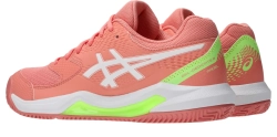 Женские кроссовки для padel Asics Gel-Dedicate 8 Padel - guava/white