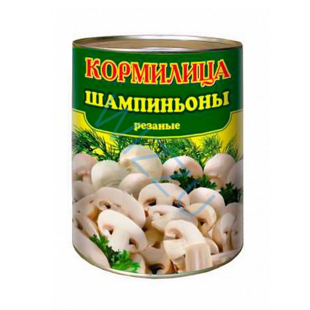 Грибы шампиньоны Кормилица целые ж/б 425мл