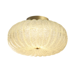 7720/36L PIKO LED SN 572 Светильник металл/стекло/прозрачный/золотой LED 36Вт 3000-6500K D400 IP20 пульт ДУ ANGELO