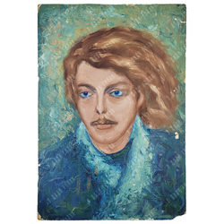 Алексеев Д. Н.? Автопортрет. Масло. 1990-е