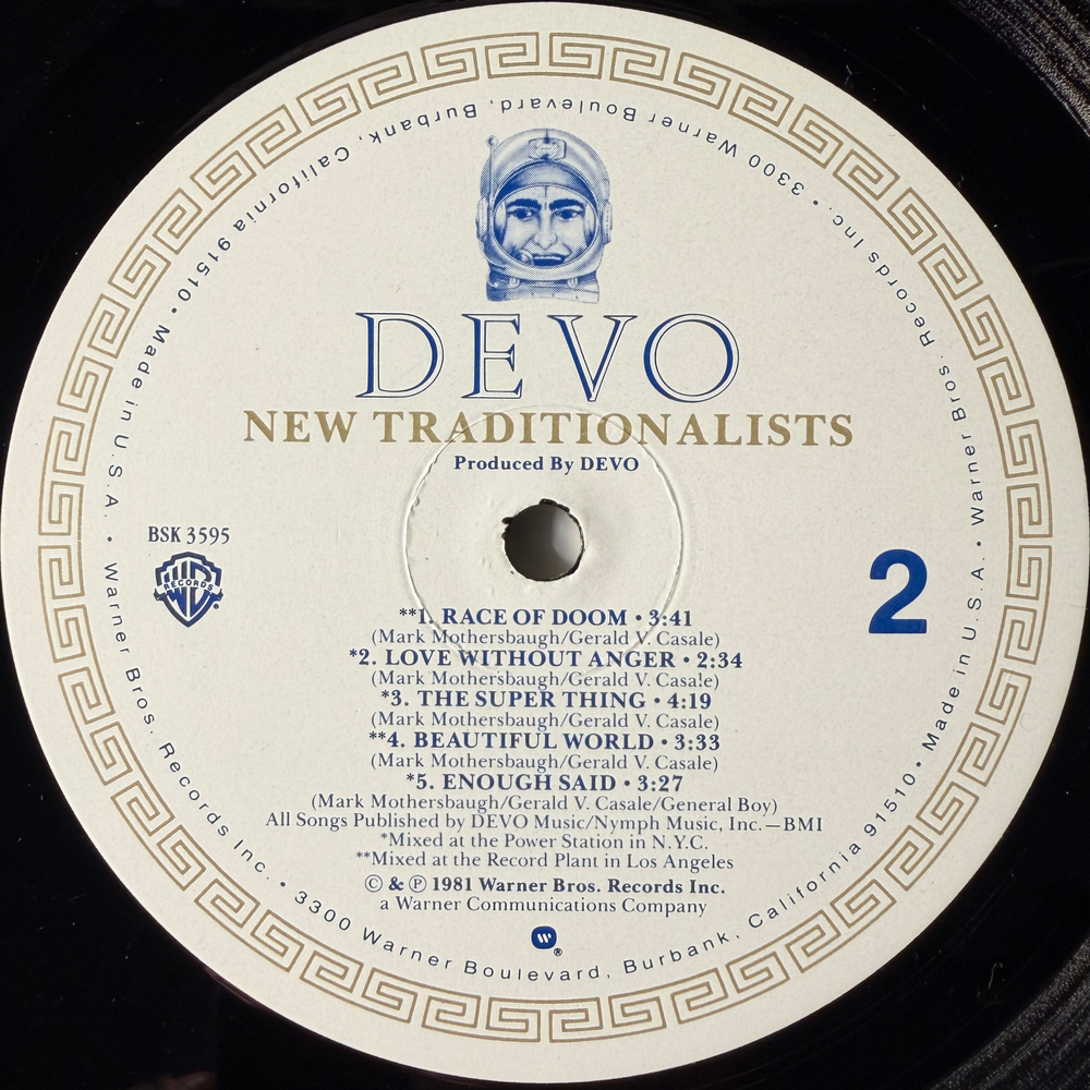Devo ‎– New Traditionalists (Япония 1981г.)