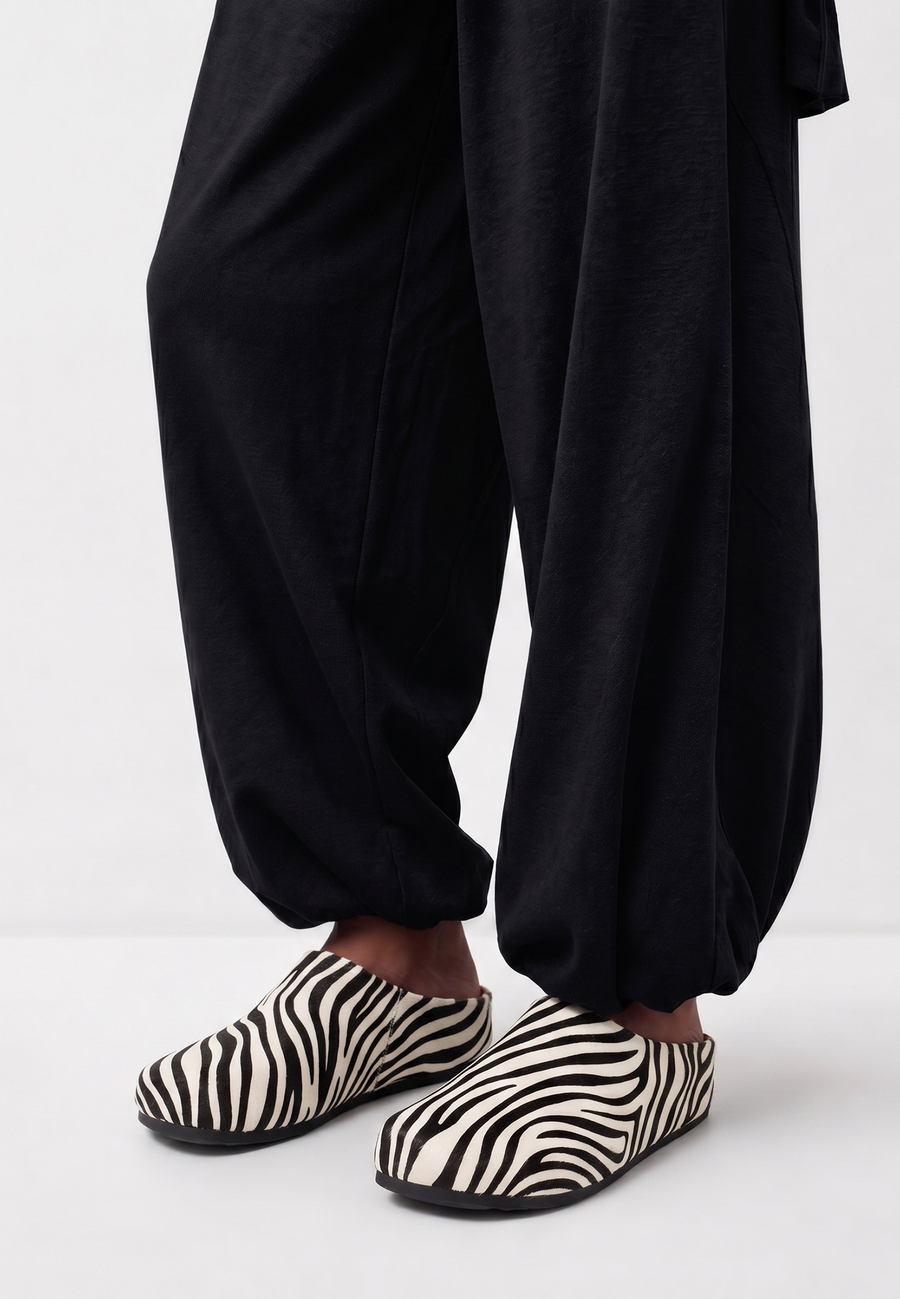 mule zebra noire