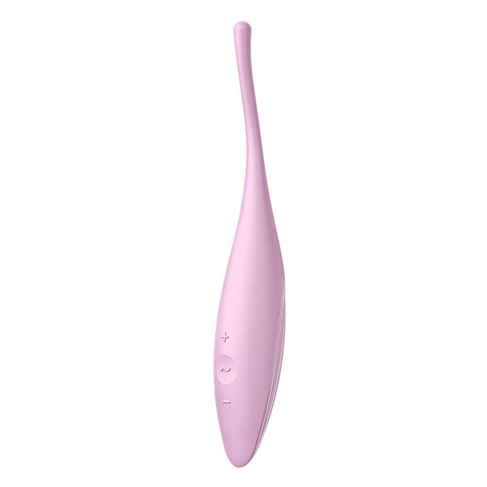Перезаряжаемый точечный вибромассажер Satisfyer Twirling Joy, розовый