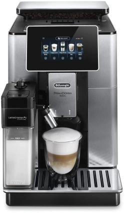 Кофемашина Delonghi Primadonna Soul ECAM610.74.MB 1450Вт черный/серебристый